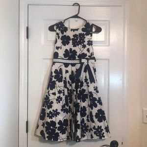 Beautiful Blue and White Dress